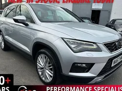 Silver Used 2017 Seat Ateca XCELLENCE SUV | £9,710 (Fair price)