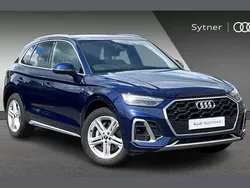 Blue Used 2021 Audi Q5 S-Line SUV | £29,000 (Good price)