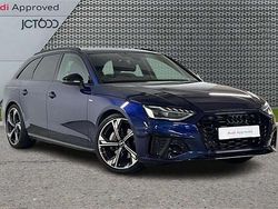 Blue Used 2023 Audi A4 Black Edition Estate | £29,138 (Expensive)