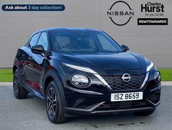 Black Used 2025 Nissan Juke N-Connecta SUV | £20,498 (Fair price)