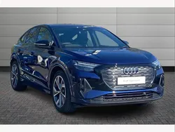 Blue Used 2022 Audi Q4 Sportback e-tron Comfort SUV | £26,150