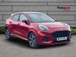 Red Used 2023 Ford Puma Gen-E ST-Line SUV | £17,495