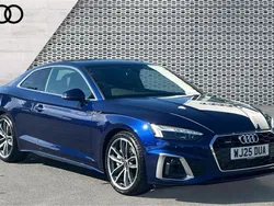 Blue Used 2025 Audi A5 S-Line Coupe | £35,705 (A bit pricey)