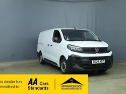 White Used 2024 Vauxhall Vivaro S Van | £17,995 (Fair price)