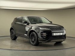Santorini black Used 2021 Land Rover Range Rover evoque R-Dynamic SUV | £23,150 (Fair price)
