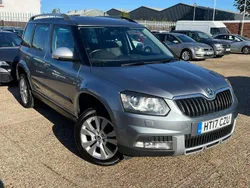 Grey Used 2017 Skoda Yeti Outdoor Drive SUV | £10,271 (Fair price)