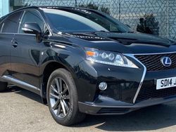 Black Used 2014 Lexus RX450h Sport Line SUV | £12,990 (Fair price)