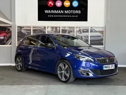 Blue Used 2016 Peugeot 308 GT-line Hatchback | £7,925 (Fair price)