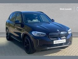 Black Used 2021 BMW iX3 Shadowline SUV | £25,999 (Fair price)