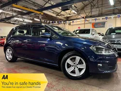 Blue Used 2015 VW Golf VII Match Hatchback | £8,989 (Fair price)