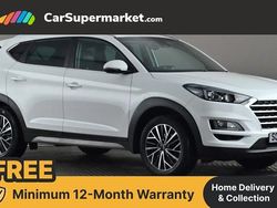 White Used 2019 Hyundai Tucson Premium SUV | £12,397 (Fair price)