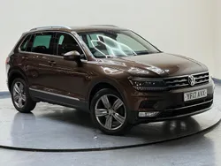 Brown Used 2017 VW Tiguan SEL SUV | £14,495 (Fair price)