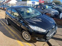 Black Used 2014 Ford Fiesta Titanium Hatchback | £5,695 (A bit pricey)