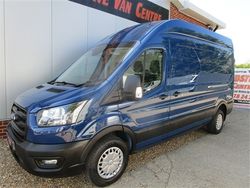 Blue Used 2022 Ford Transit Van | £12,995 (Fair price)