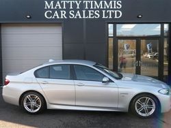 Silver Used 2015 BMW 520 M Sport Sedan | £7,499 (Good price)