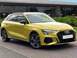 Yellow Used 2021 Audi A3 e-tron Competition Hatchback | £24,650 (Expensive)