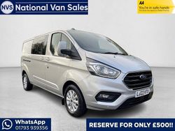 Silver Used 2022 Ford Transit Custom Limited Van | £15,690 (Expensive)