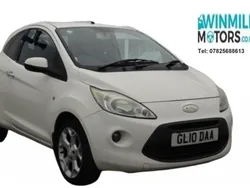 White Used 2010 Ford Ka Titanium Hatchback | £1,895 (Expensive)