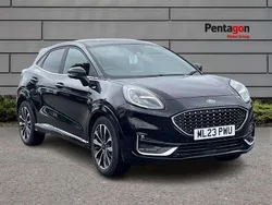 Black Used 2023 Ford Puma ST-Line SUV | £20,495 (Expensive)