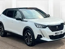 White Used 2021 Peugeot 2008 GTi SUV | £16,125 (Fair price)