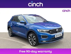 Blue Used 2020 VW T-Roc R-line SUV | £19,659 (Fair price)