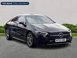 Black Used 2025 Mercedes CLA180 Executive Sedan | £28,999 (Fair price)