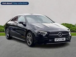 Black Used 2025 Mercedes CLA180 Executive Sedan | £30,699