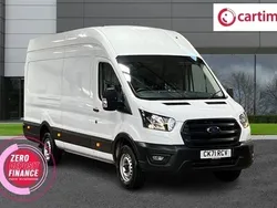 White Used 2022 Ford Transit S Van | £17,700 (A bit pricey)