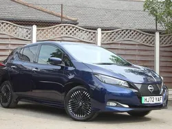 Blue Used 2022 Nissan Leaf Tekna Hatchback | £11,290 (Fair price)