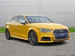 Yellow Used 2017 Audi S3 Advanced Plus Hatchback | £17,890 (A bit pricey)