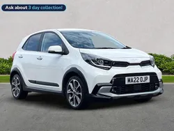 White Used 2022 Kia Picanto X-Line Hatchback | £11,595 (Fair price)