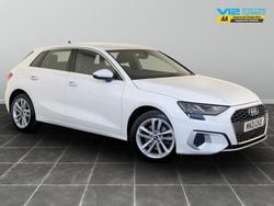 White Used 2021 Audi A3 e-tron Sport Hatchback | £11,995 (Fair price)