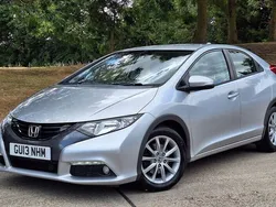 Silver Used 2013 Honda Civic ES Hatchback | £3,695 (Good price)