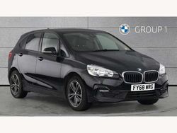 Black Used 2018 BMW 216 Active Tourer Sport Line MPV | £13,490 (Fair price)