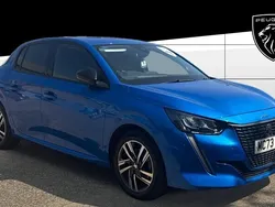 Blue Used 2023 Peugeot 208 Allure+ Hatchback | £15,098 (Fair price)