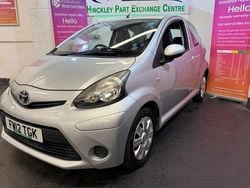 Silver Used 2012 Toyota Aygo Hatchback | £3,850