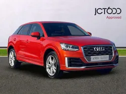 Orange Used 2018 Audi Q2 S-Line SUV | £13,500 (Fair price)