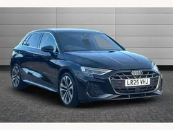 Black Used 2025 Audi A3 e-tron S-Line Hatchback | £29,450 (A bit pricey)