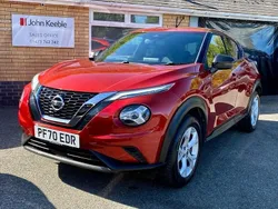 Red Used 2020 Nissan Juke N-Connecta SUV | £13,500 (Good price)