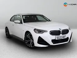 White Used 2022 BMW 220 M Sport Coupe | £27,475 (Good price)