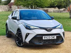 Ash grey bitone Used 2022 Toyota C-HR Sport SUV | £23,990 (Fair price)