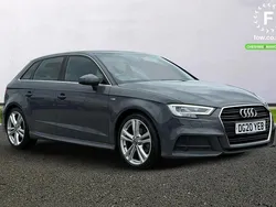 Grey Used 2020 Audi A3 Sportback S-Line Hatchback | £17,599 (Fair price)