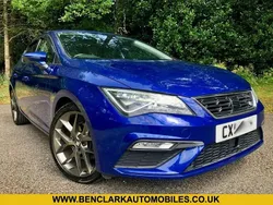 Blue Used 2017 Seat Leon FR Hatchback | £10,275 (Fair price)