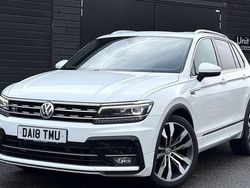 White Used 2018 VW Tiguan R-line SUV | £19,990 (Fair price)