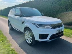 White Used 2019 Land Rover Range Rover Sport HSE SUV | £27,495 (Good price)