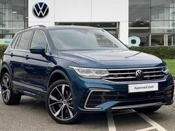 Blue Used 2023 VW Tiguan R-line SUV | £27,690 (Good price)