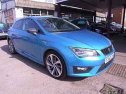 Blue Used 2016 Seat Leon FR Coupe | £10,875 (A bit pricey)