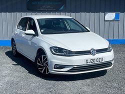 White Used 2020 VW Golf VII Edition Hatchback | £12,989 (Fair price)