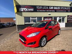 Red Used 2013 Ford Fiesta Zetec Hatchback | £6,450 (A bit pricey)