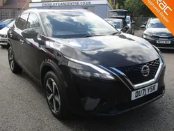 Black Used 2021 Nissan Qashqai N-Connecta SUV | £18,490 (Fair price)
